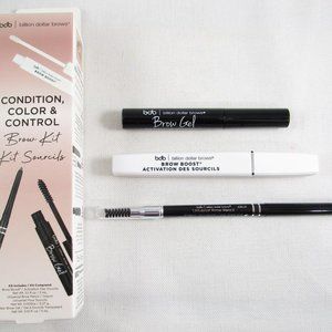 NIB NEW Billion Dollar Brows Condition, Color & Control 3 Pc. Brow Kit, Full Sz.